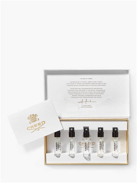 creed fragrance sample pack.